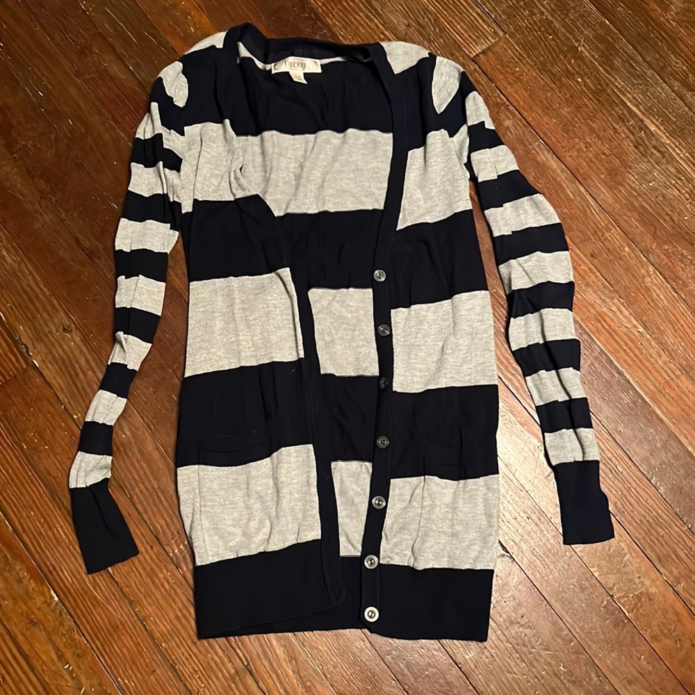 Striped cardigan